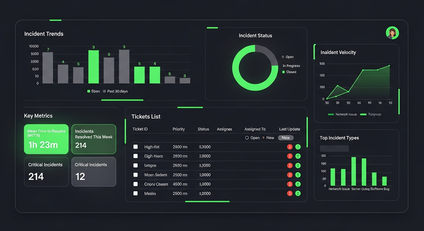 IT Incident Dashboard